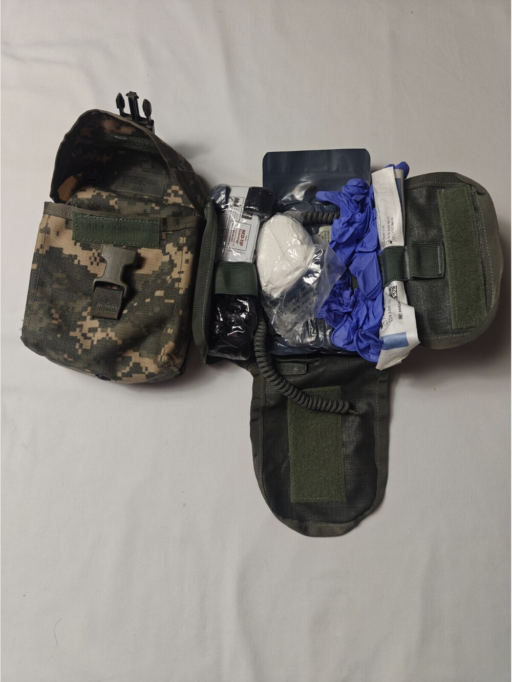US Military First Aid Kit w Combat Bandage
